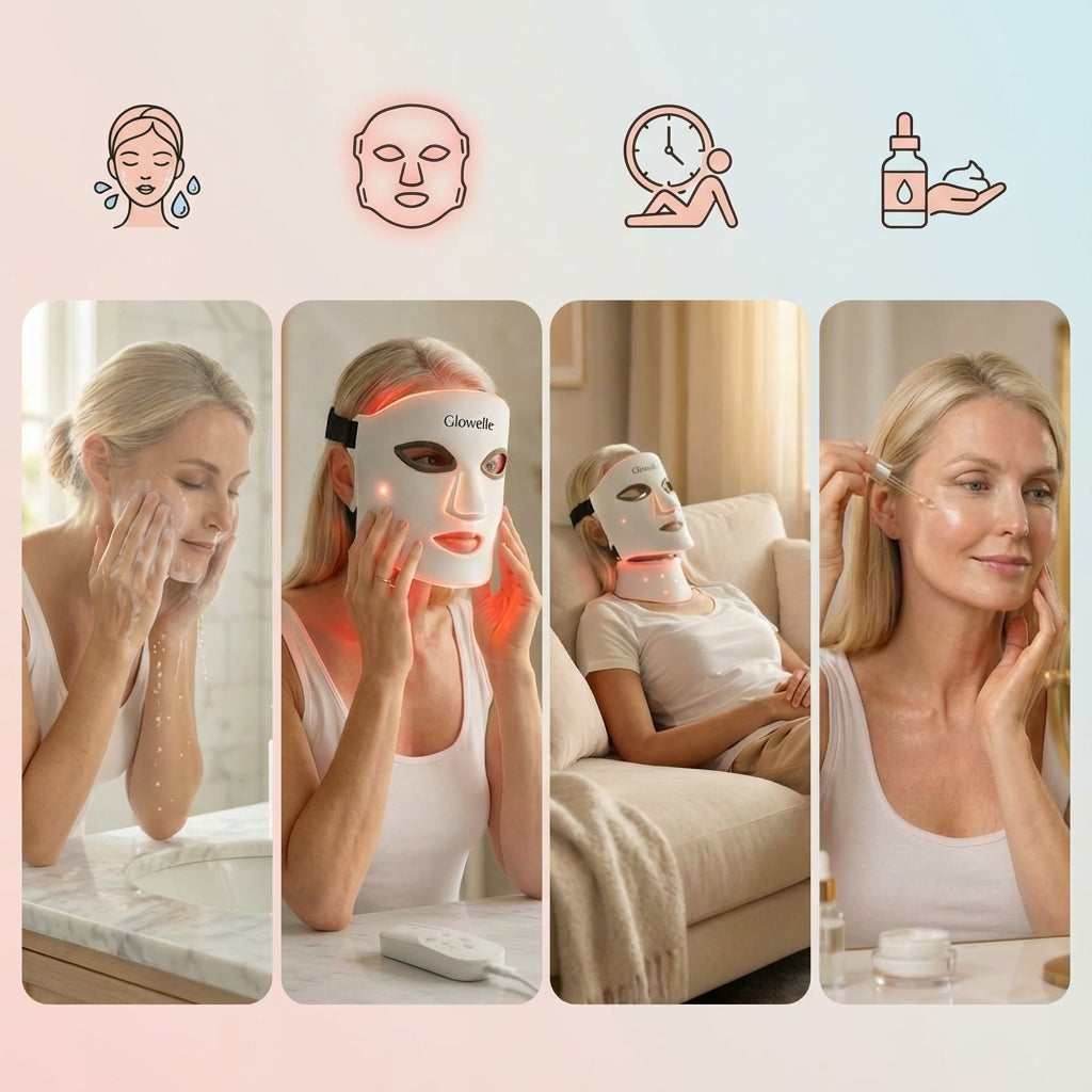 Glowelle RadiantPRO™ - Masque LED